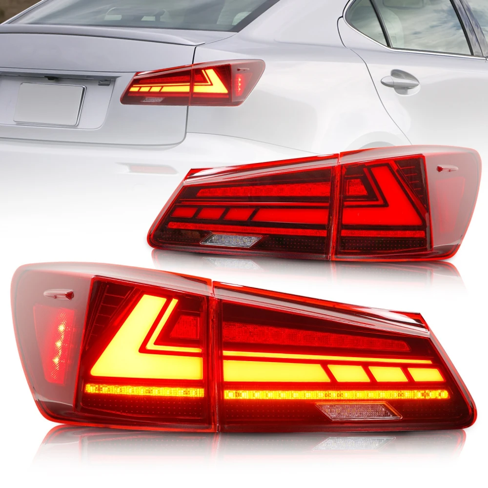 

Car LED Tail light Dynamic Turn Singal Reversing Brake Light For LEXUS IS250/IS300/IS350/ISF 2006-2012 LED Taillights Assembly