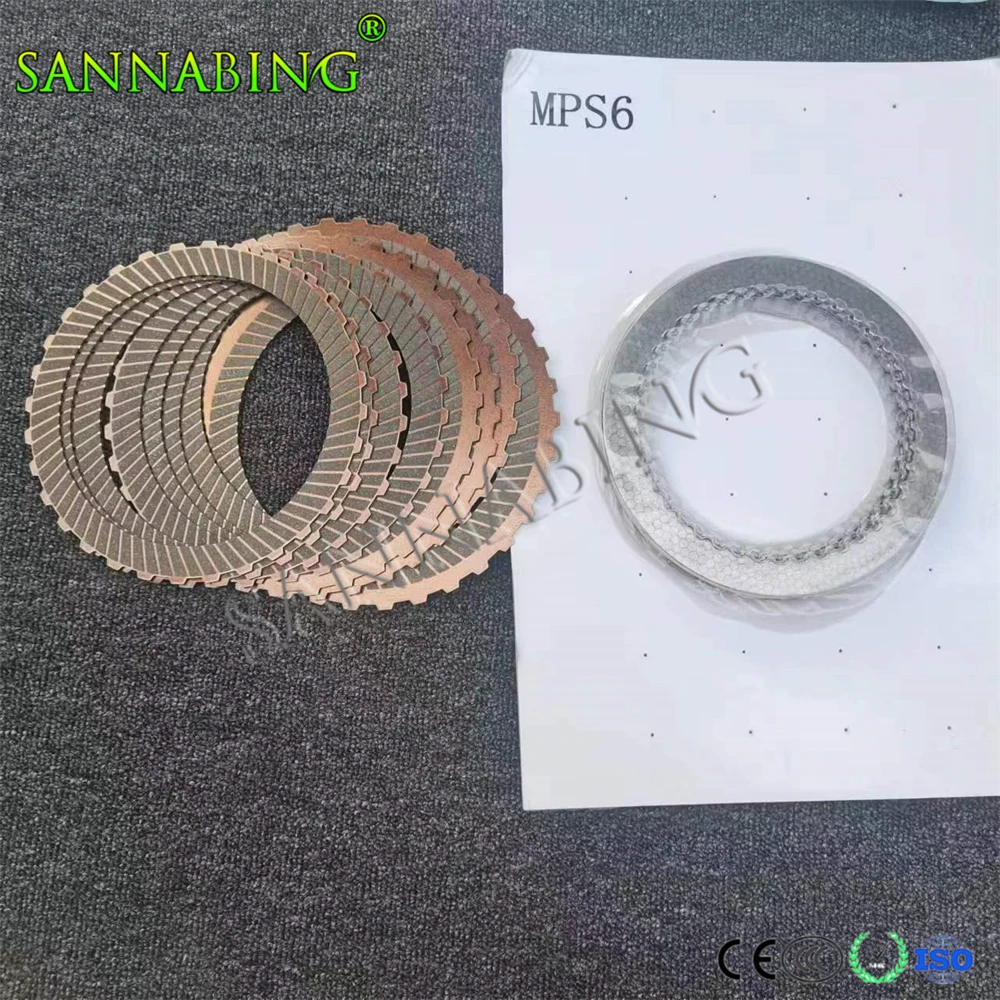 

NEW MPS6 6DCT450 NEW DSG Transmission Clutch Friction Plate Kit Steel Plates For VOLVO CHRYSLER FORD LAND ROVER H209880YC