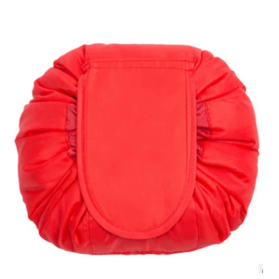 Women's Waterproof Drawstring Travel Cosmetic Organizer Bag