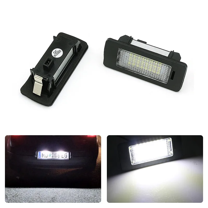 2 Pz Auto Led Luce Targa Luce Bianca Per Volkswagen Vw Golf Polo Passat 5D R36 Led Targa Lampadina 12V