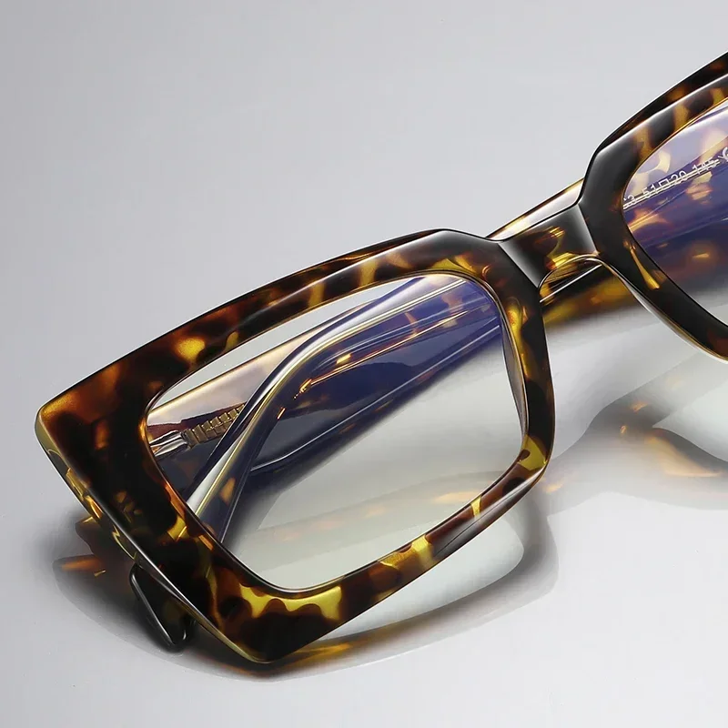 VICKY Occhiali Da Vista Quadrati Da Donna Cat's Eye Montature Per Occhiali Da Lettura Anti-luce Blu Personalizzabili Miopia Ipermetropia PFD2164 - Foto 8