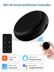Smart WiFi Universal IR Remote Controller with DIY Infrared Control and Voice Assistant Compatibility (Tuya WiFi IR Remote)