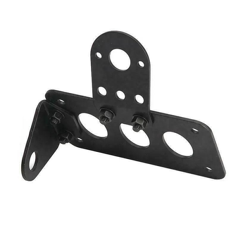 Motorcycle License Plate Holder Metal License Bracket Tail Light Holder 7/8"22mm for Harley Retro Old School Cruiser Bobber Bike license plate holder motorcycle license plate holder