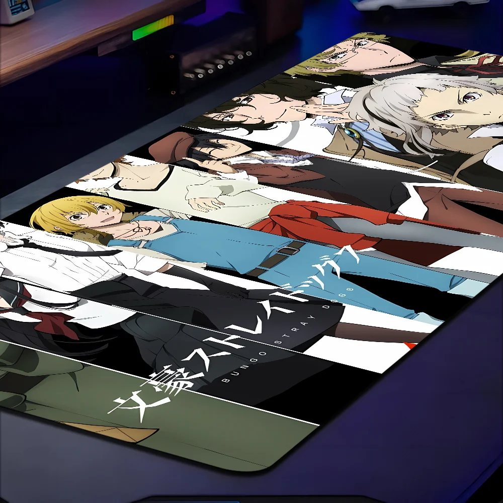 Bungo Stray Dogs Anti-Slip Table Mat Student Mousepad Gamer Computer Keyboard Pad Games Pad for PC Mouse Carpet 2