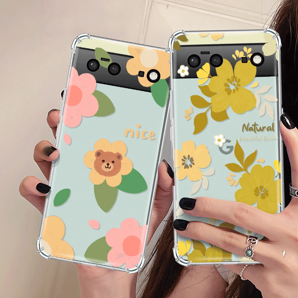 Custodia Per Telefono Con Motivo Floreale: Per Pixel 10 Pro - Foto 10