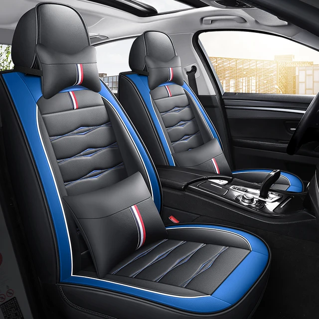 안전하고 편안한 차량 이용 환경을 제공하는 QX.COM의 풀 커버리지 에코 가죽 자동차 시트 커버