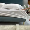 600TC 100%Eucalyptus Lyocell Fitted Sheet Twin Double Queen King Elastic Fitted Bed Sheet Nature Soft Silky Sheet Pillowcases 1