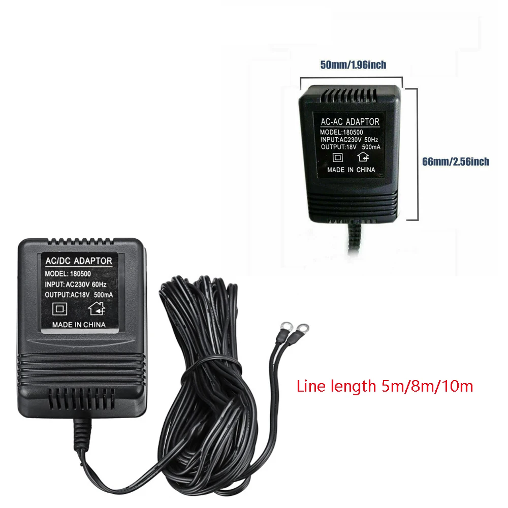 18v 500ma fonte de alimentacao carregador adaptador 05