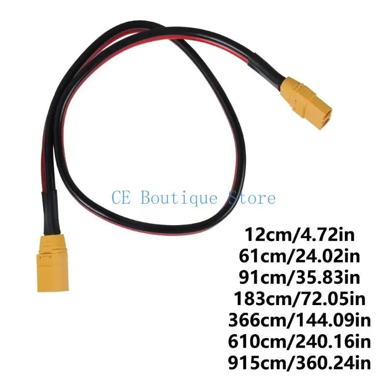 Câble de charge RC 61cm Or - Batterie LiPo pour Drone Voiture