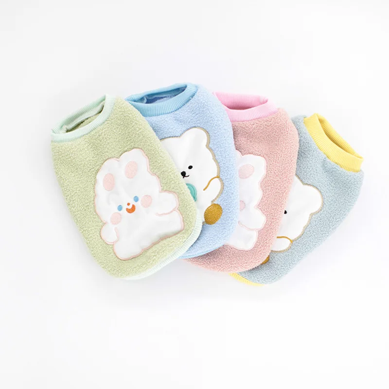 

Cute Cat Dog Winter Coat Fleece Puppy Outifts Chihuahua Apparel Schnauzer Pomeranian Shih Tzu Poodle York Pet Clothing Dropship