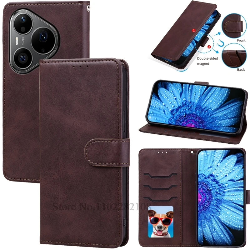Premium Wallet Flip Leather Case for Huawei Pura 90 Series - Elegant Smartphone Cover s