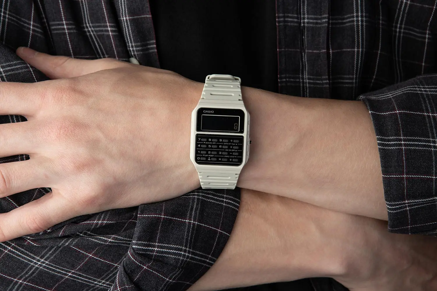 Men S Wrist Watch Casio Ca 53wf 8bef Watch Wrist Mens Quartz Aliexpress