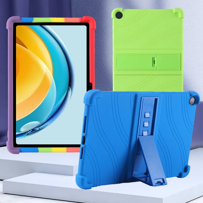 Custodia Cover In Silicone TPU Per Huawei Matepad T8 8.0 (2020) - Ultra Leggera E Morbida, Colore Arancione - 3