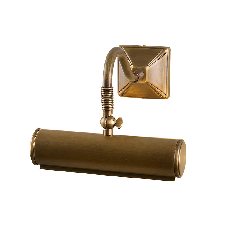 Brass Makeup Mirror Lamp，warm light not glaring, living room mural lighting fixtures, 20cm interior decorative light