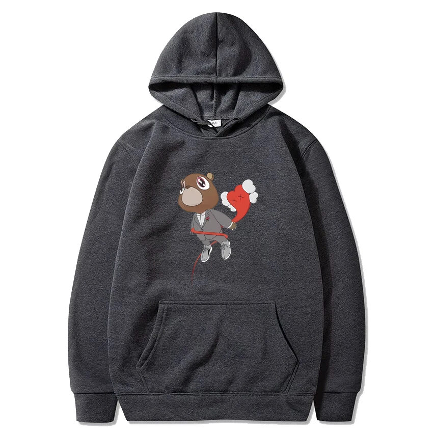 Kanye West Heartbreak Hoodie 2024 Men Women Hot sale Fashion Pullover Streetwear Fleece Unisex Long sleeve Hooded sweatshirts