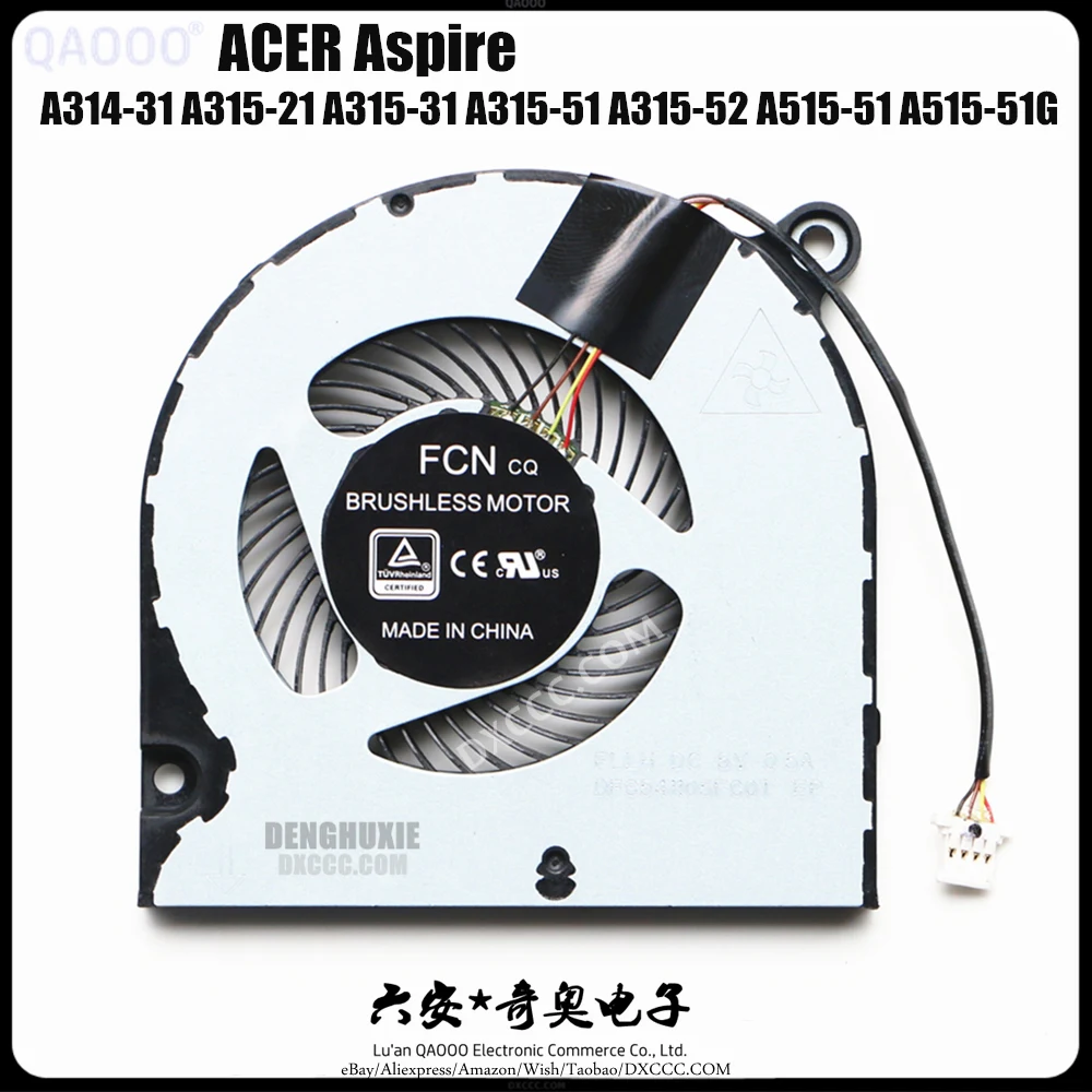 

Вентилятор ЦП для ноутбука ACER Aspire A615-51 A715-71 A317-32 A317-52 A517-51G N17C4 SF314-54 SF314-58 S50-51 Вентилятор охлаждения ЦП