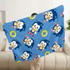 Printed Blanket Picnic Blanket Cartoon Anime S-Sonics the Hedgehogs Warm Blanket Soft and Comfortable Home Travel Birthday Gift 4