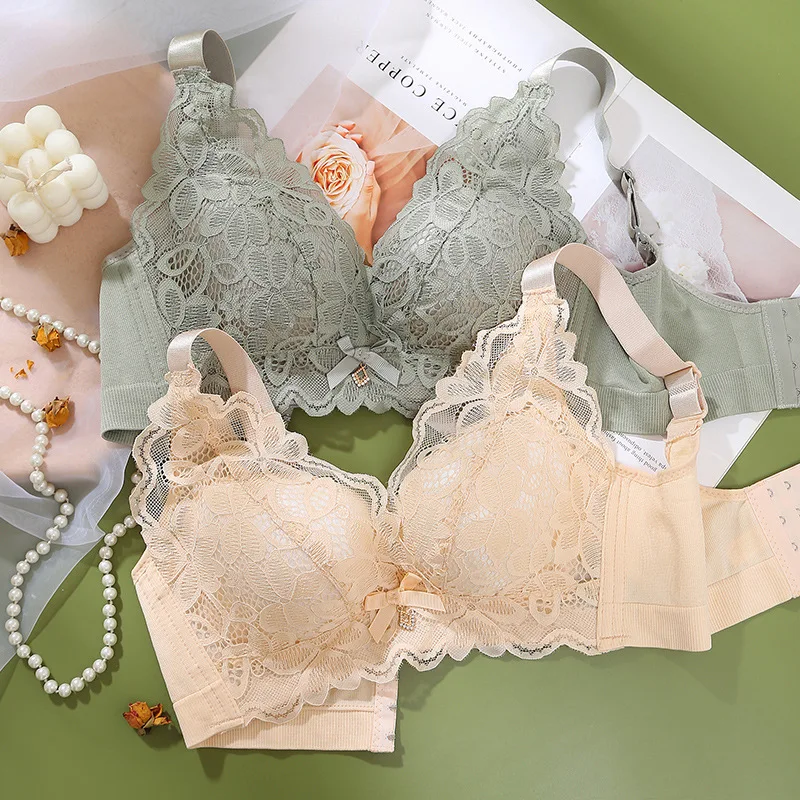 

A undertakes to ladies bra no rims of new fund of 2021 autumn winters is soft sexy lace underwear bra wholesale