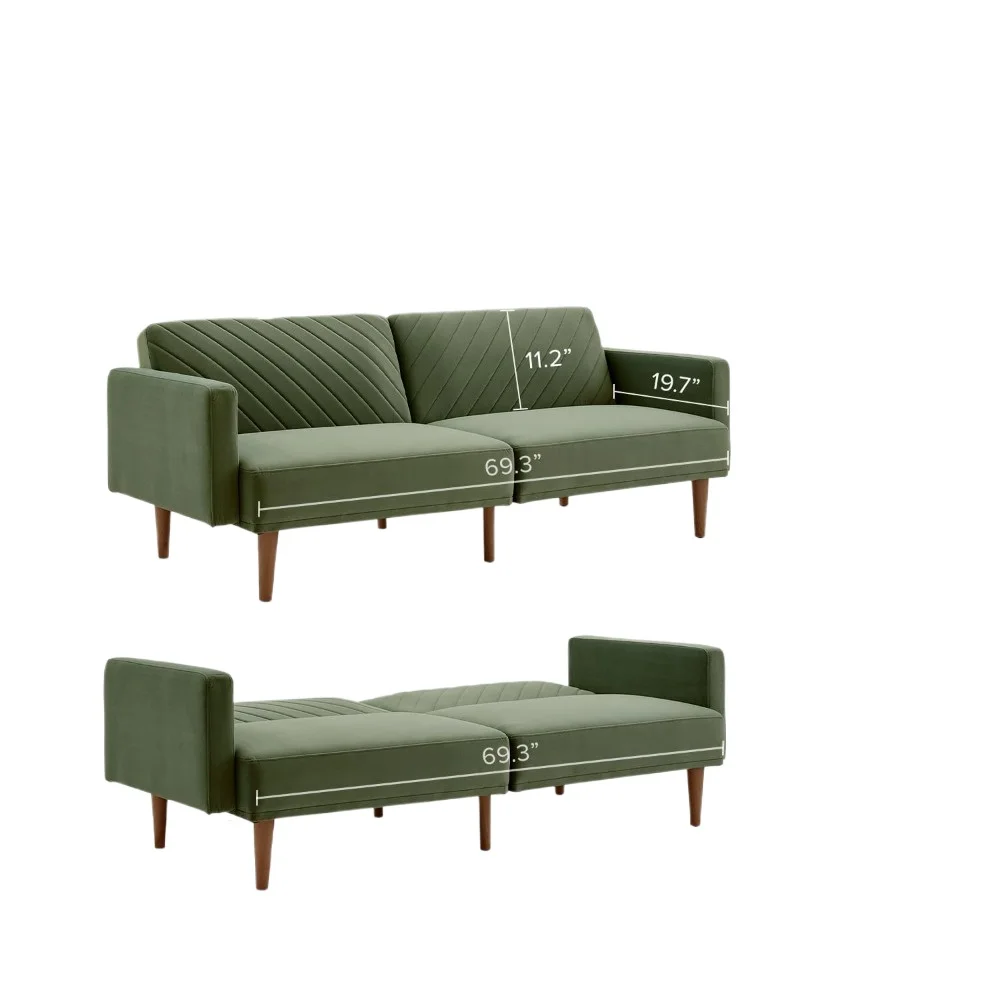 

Диван-кровать, диван, маленький диван, спальные диваны, Loveseat, современный диван-футон среднего века, диваны, кушетки для гостиной