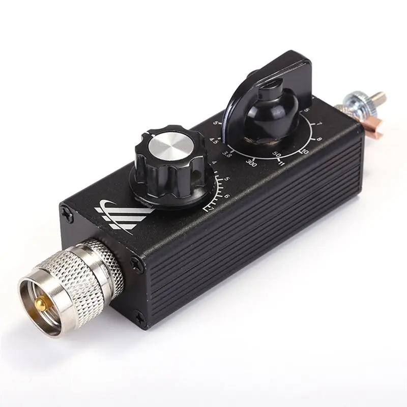 미니-ANT 30W 풀밴드 튜닝 단파 안테나 1.8Mhz-30Mhz QRP 아마추어 라디오용 4X 안테나 키트 포함-A86G