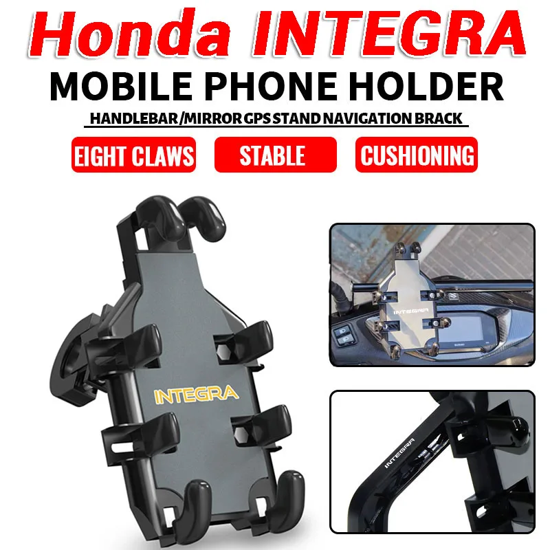 

For Honda INTEGRA 700 750 Integra 700 750 DCT 2014-2023 Accessories Motorcycle Handlebar Mobile Phone Holder GPS Stand Bracket