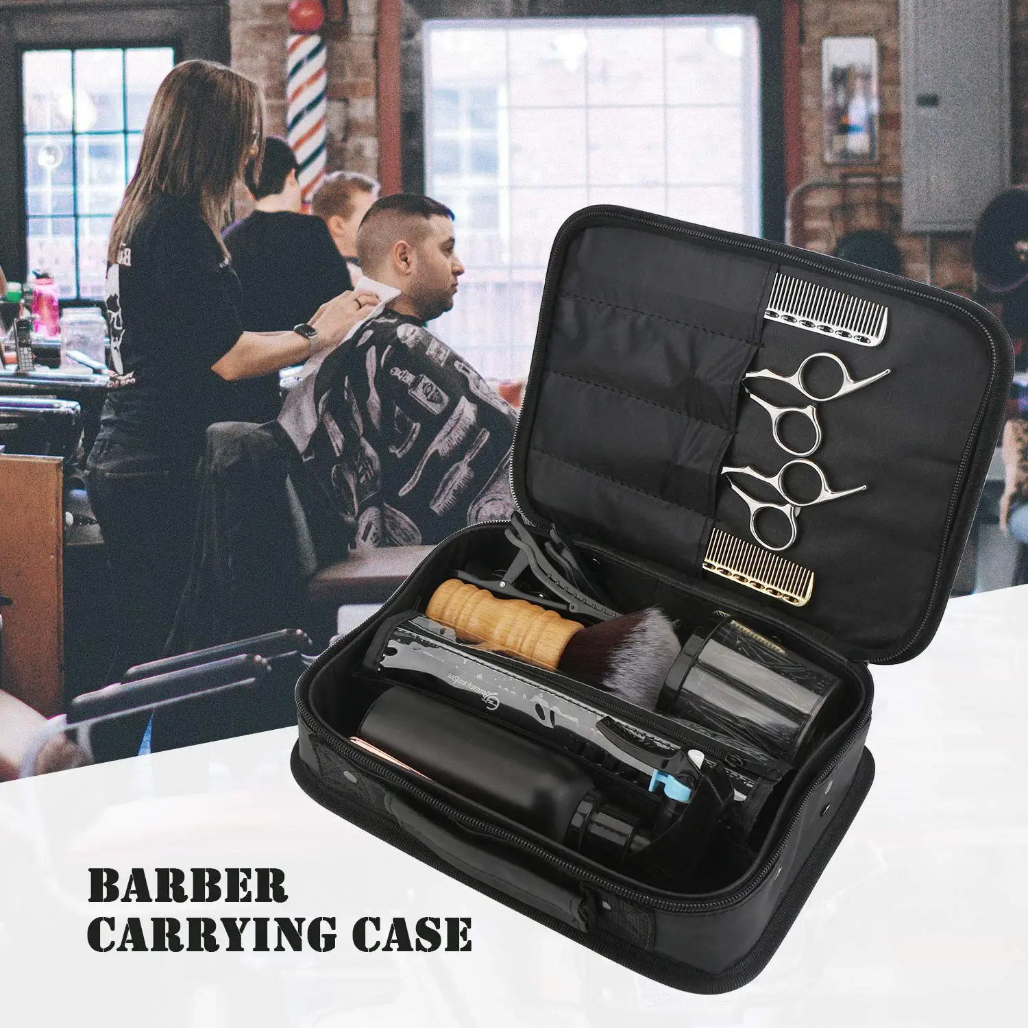 Beauty Artist Makeup Storage Bag Salon Haridressing Bag Barber - Main Image