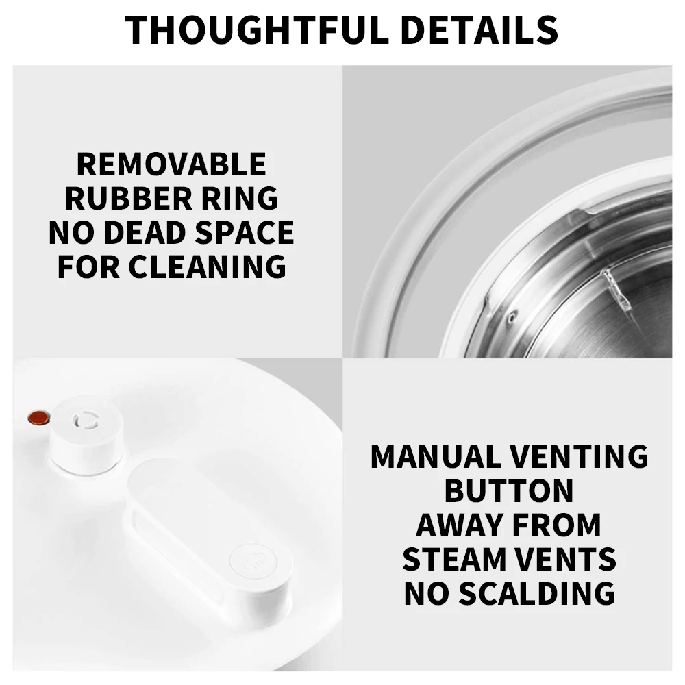 Xiaomi Mijia Intelligent Pressure Pressure cooker 2.5L Electric rice cooker 2-3 people Home Electric Rice Cooker with mijia App rice cooker electric cooker