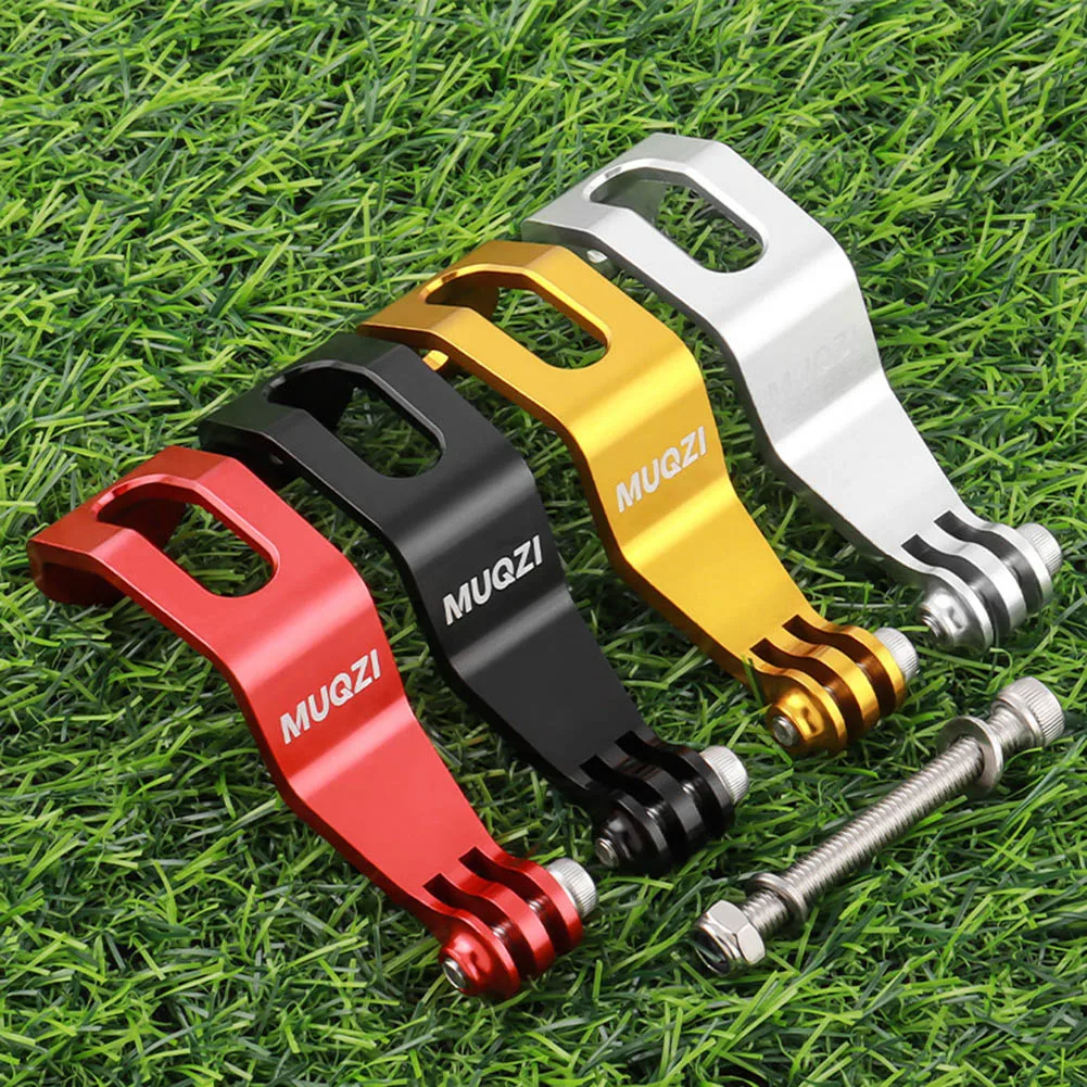 Bike Headlight Mount Aluminum Alloy Folding Bike Fork Mount Adjustable Bike Flashlight Mount Stand for Brompton Folding Bike