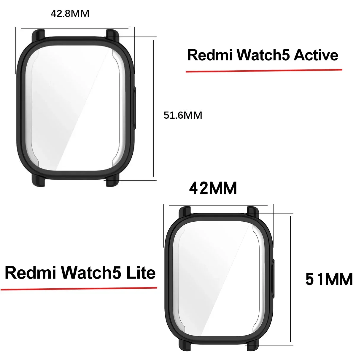 Soft Silicone Strap with TPU Case and Screen Protector
