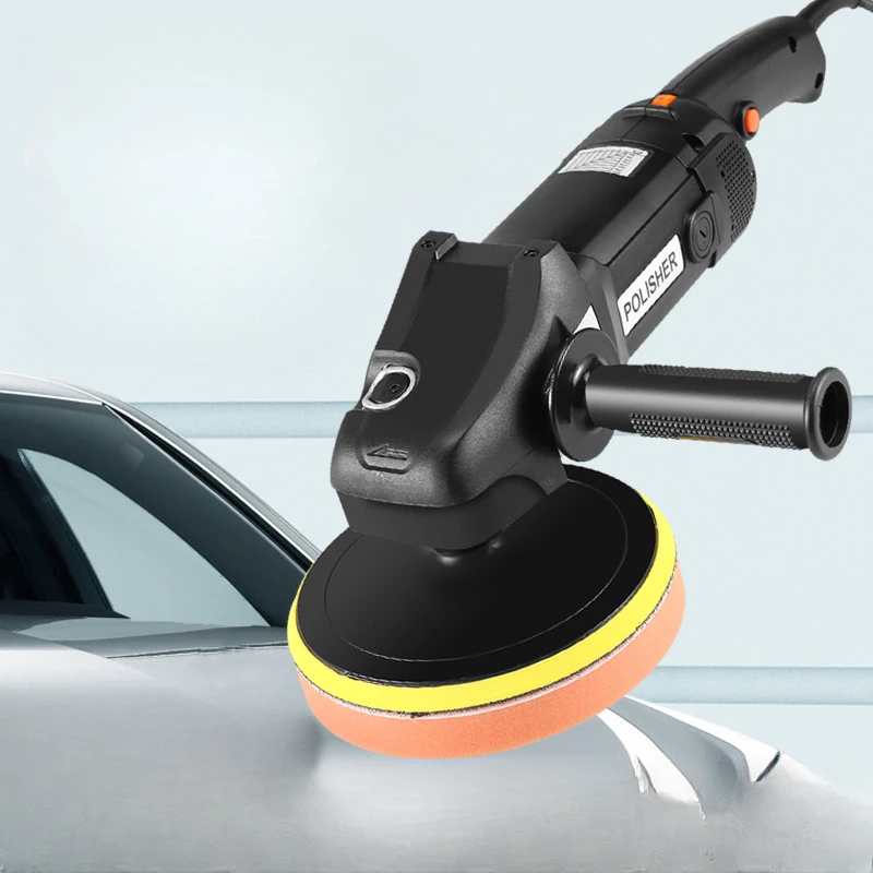 Portable Electric Car Polisher Car Scratch Repair Kit Floor Polishing Speeds Adjustable Auto Beauty Polishing Waxing Machine