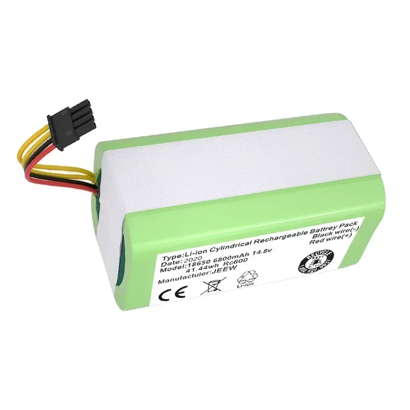 100% neue 6800 v mah li-ion akku für cecotec conga staubsauger genio deluxe gutrend echo