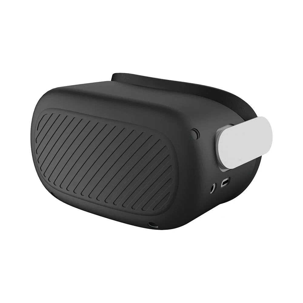 Silicone Protective Cover For Oculus Quest 2 VR Headset Helmet Head Shell Anti-Scratches Case For Oculus Quest 2 Accessories 