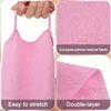 1/2pcs Sheet Exfoliating Bath Towel Bath Stretchable Back Full Body Scrub Towel Super Absorbent Scrub Towel Bathroom Supplies 3