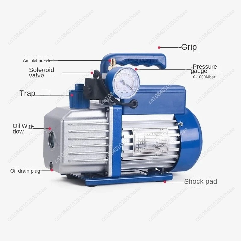 SVP-1 Vacuum pump single stage air conditioning pump 180W for installation of 1P
