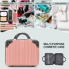 14 inch Hard Shell Cosmetic ABS Waterproof Travel Case Toiletry Bag Makeup Luggage 6