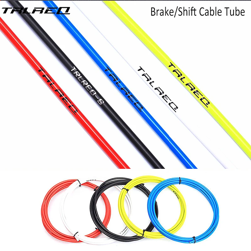 

TRLREQ 1m Bicycle Shifting Cable Tube Case MTB Bike Brake Cable House Wire Tube Cycling Shift Brake Inner Cable Housing