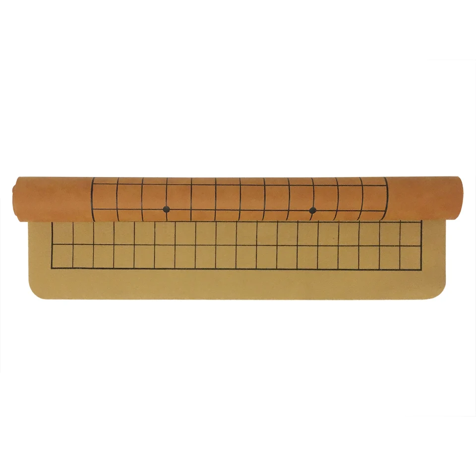 Board Game Table Games Go Chess Chessboard 22*25 mm 19 Road and 25 mm 13 Road PU and Plush Checkboard Old Game of Go Weiqi Board For 2.2cm Checker