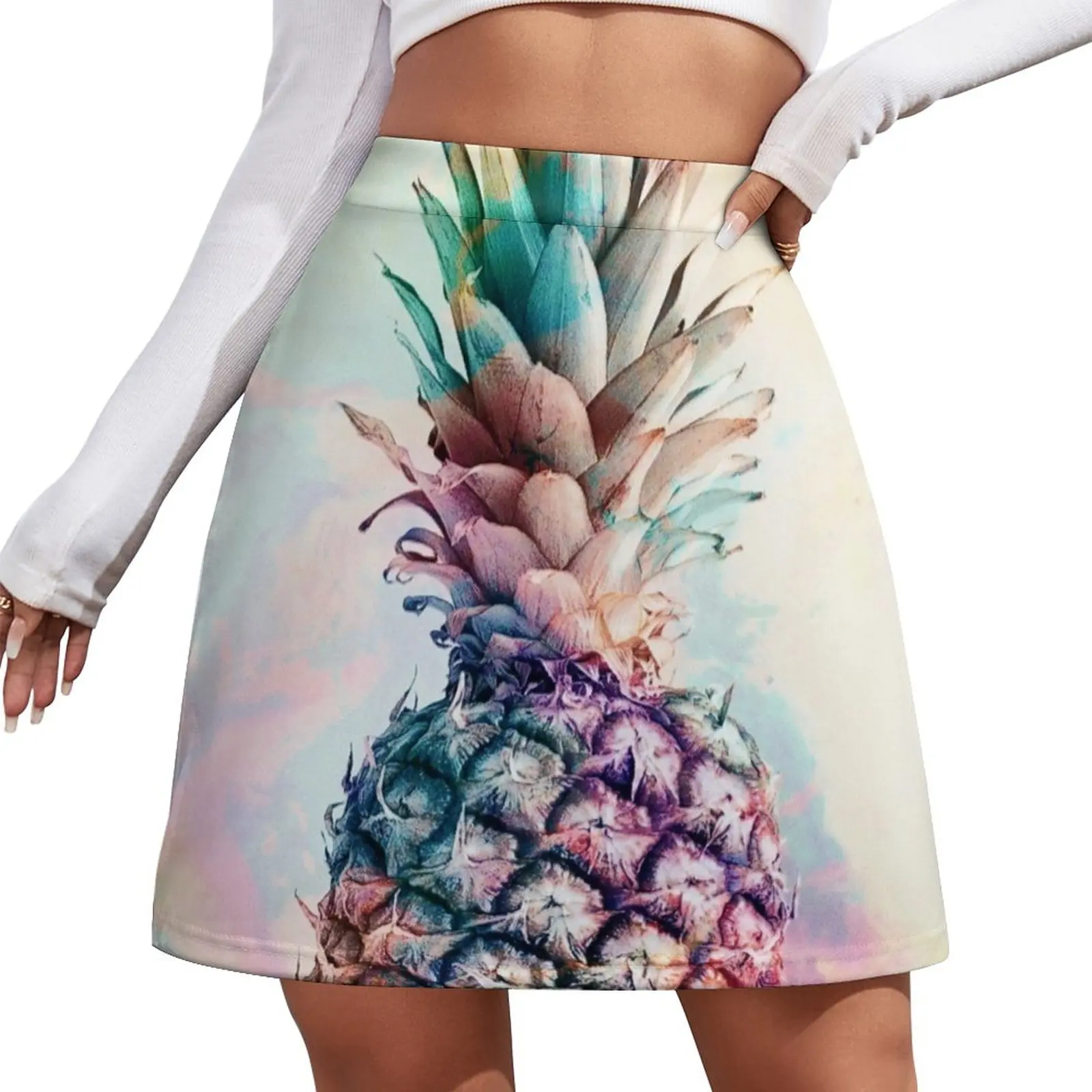 

PINEAPPLE 9b Mini Skirt womens clothing skirts Korean clothing