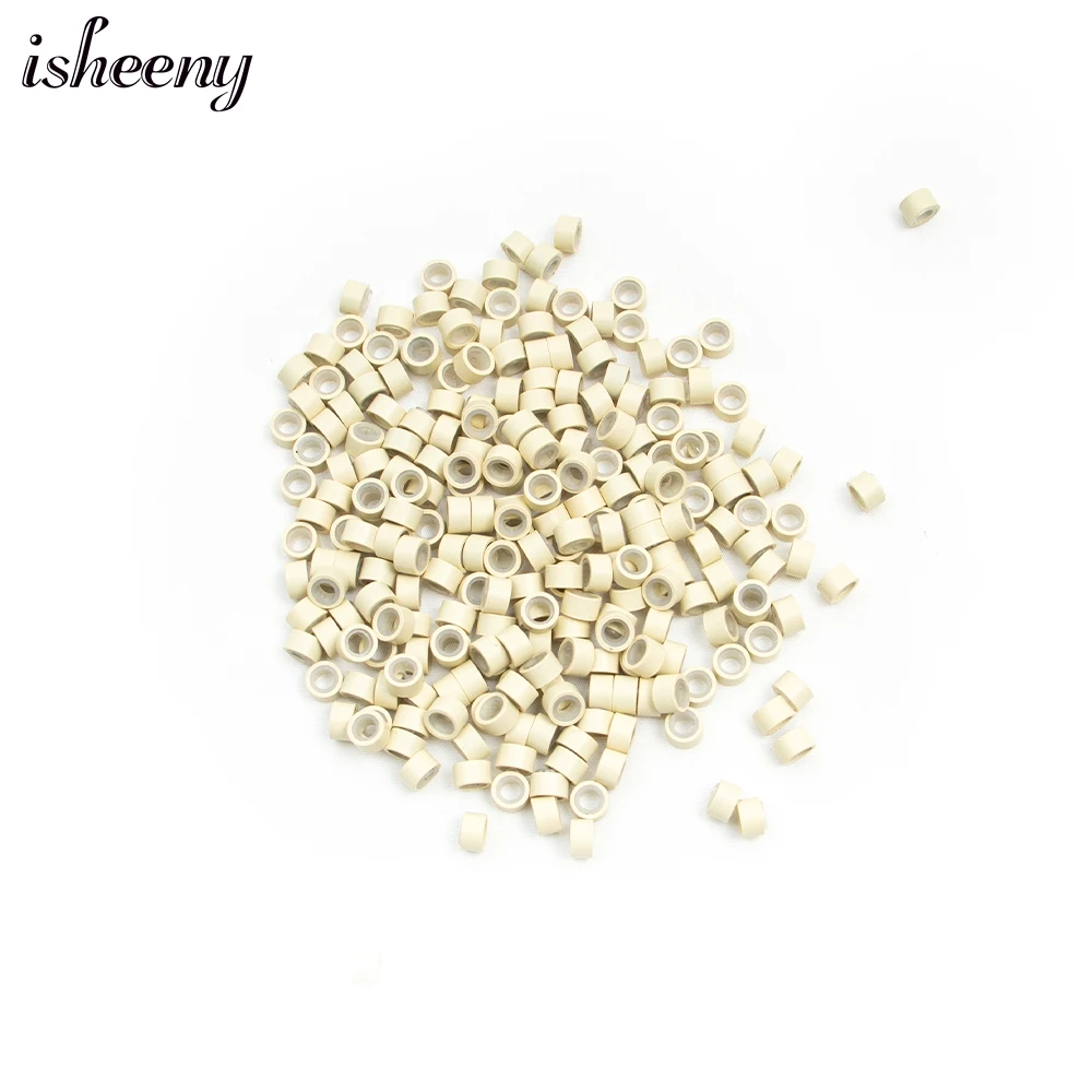 실리콘 마이크로 링 스틱용 마이크로 비즈, I 팁 인모 씨실, 살롱 전문 헤어 연장 도구, 50x30x30, 250 개