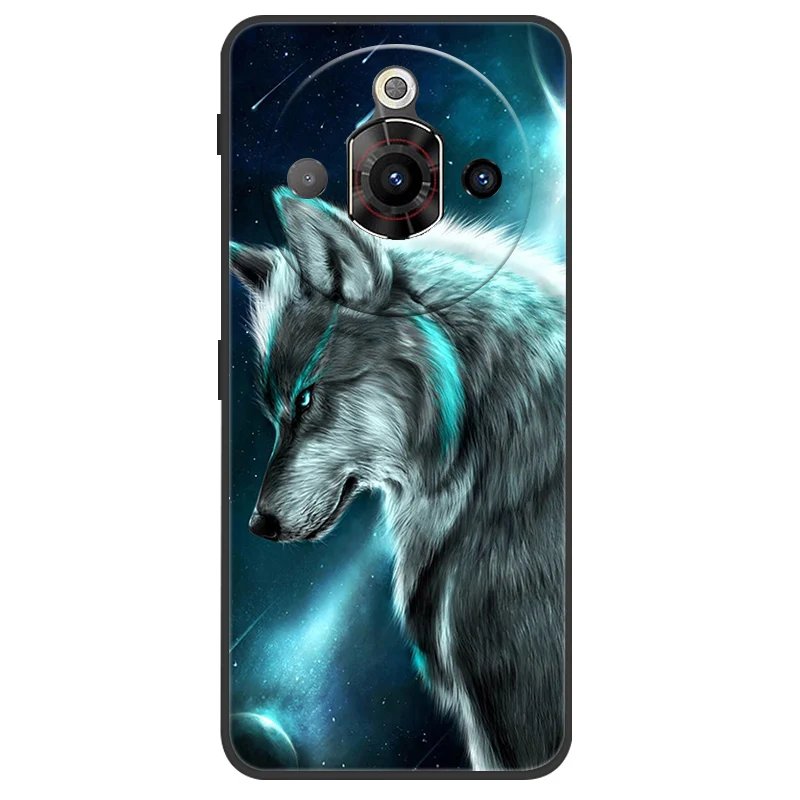 ZTE Nubia Focus Pro Black Silicone TPU Soft Phone Cover - Protective Back Shells