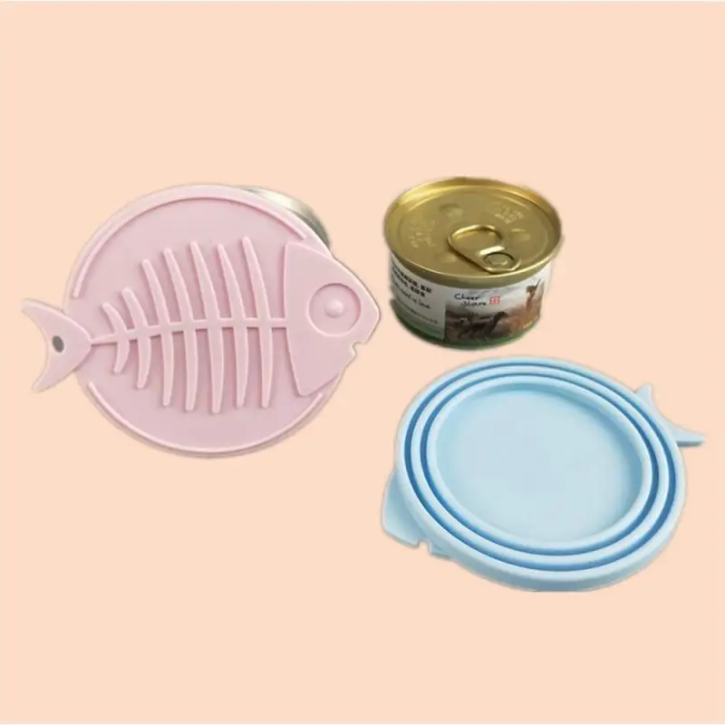 

Fresh Seal Lid 26.5g Durable Keep Food Fresh Anti Scattering Leak Proof Pet Food Container Lids