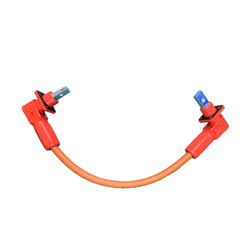 Alanmoship Batterij Energie Opslag Connector 120/200A Oranje Zwart IP2X