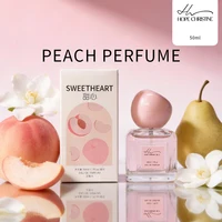 HOPE CHRISTINE Parfum Pêche Eau de Parfum pour Femme 50ML Longue Durée, Cadeau Élégant pour Anniversaire et Saint-Valentin 1
