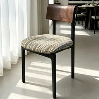 Chaises de salle d'attente confortables, chaises de salle à manger relaxantes, chaises de cuisine de luxe élégantes, chaises d'appoint pour salle d'attente, meubles de salle à manger 1