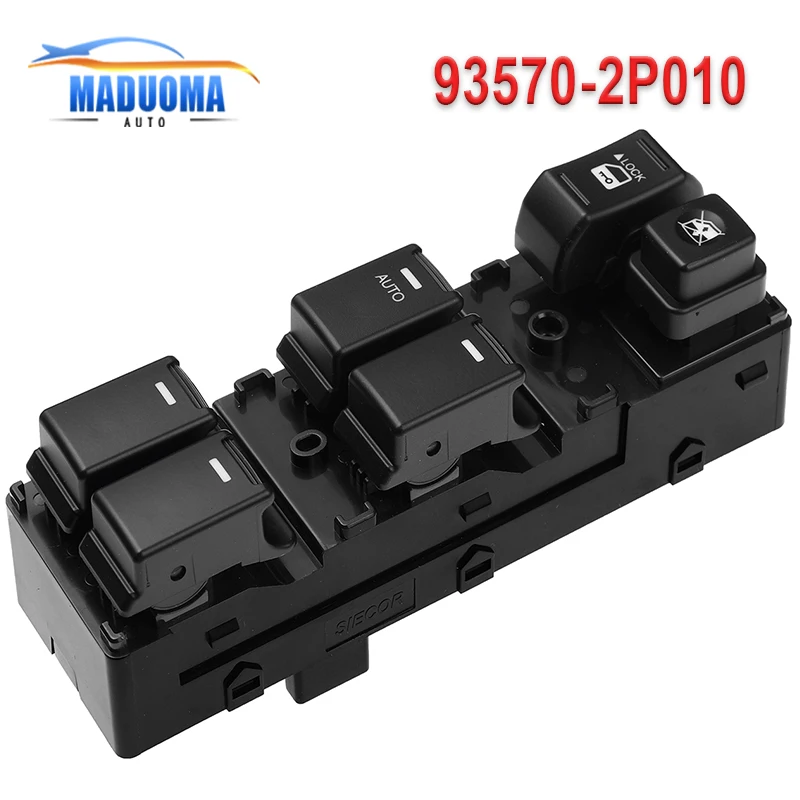 

93570-2P010 Car For Kia SORENTO 935702P010 Master Electric Power Window Switch 935702P010VA/93573-2P100/935702P000/93573-2P000