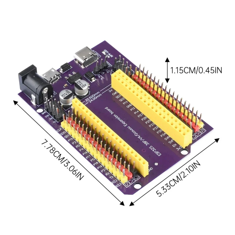 รูปสินค้า โมดูล ESP32-WROOM-32U สำหรับพัฒนา IoT พร้อม WiFi 2.4G