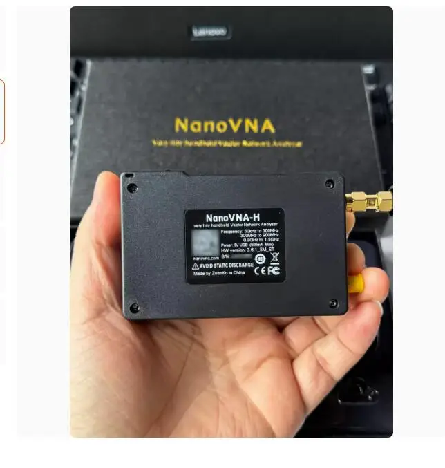 NanoVNA-H Vector Network Antenna Analyzer 10KHz-1.5GHz MF HF