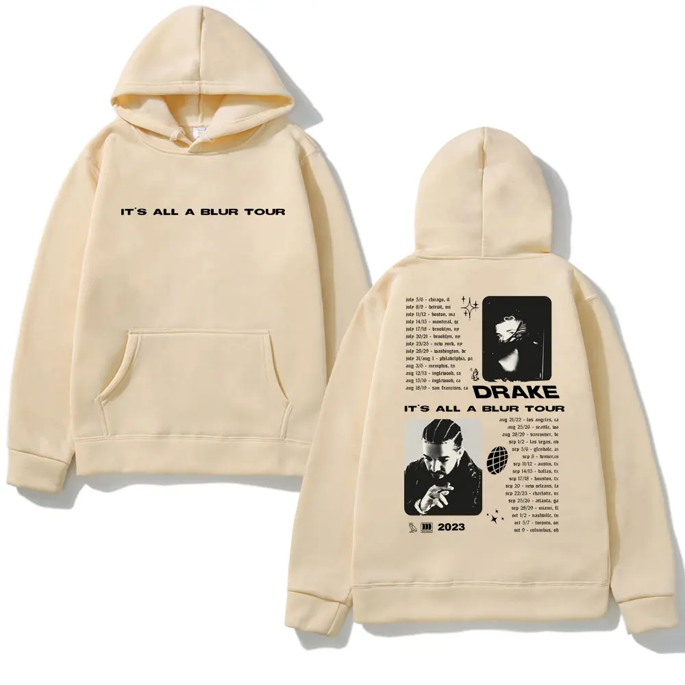 Rapper Drake Graphic Hoodies Men Women Casual Fashion Hip-hop Punk Gothic Oversized Sweatshirts Streetwear Hooded Pullover Male