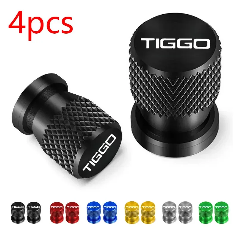 Premium Car Wheel Tire Valve Caps - Set of 4 Waterproof Airdust Covers