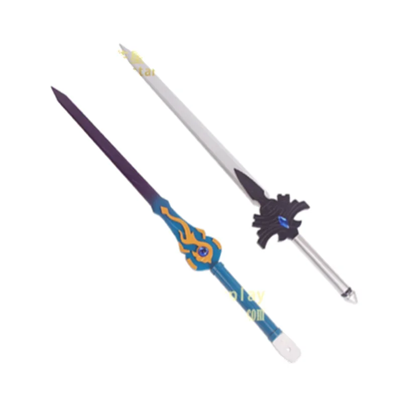 

Game Genshin Impact Cosplay Props Keqing Cosplay Sword Weapons Cosplay performance non-destructive can pass security